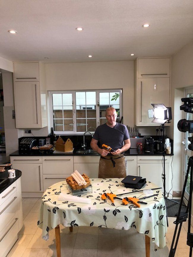 Richard Burr swaps his whisks for tools